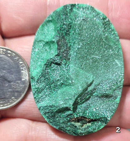 #2 Malachite Druzy