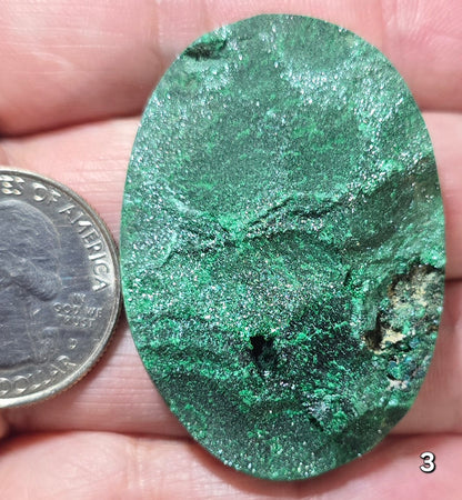#3 Malachite Druzy