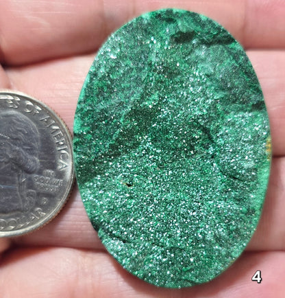 #4 Malachite Druzy