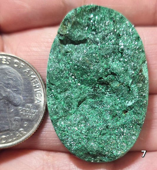 #7 Malachite Druzy