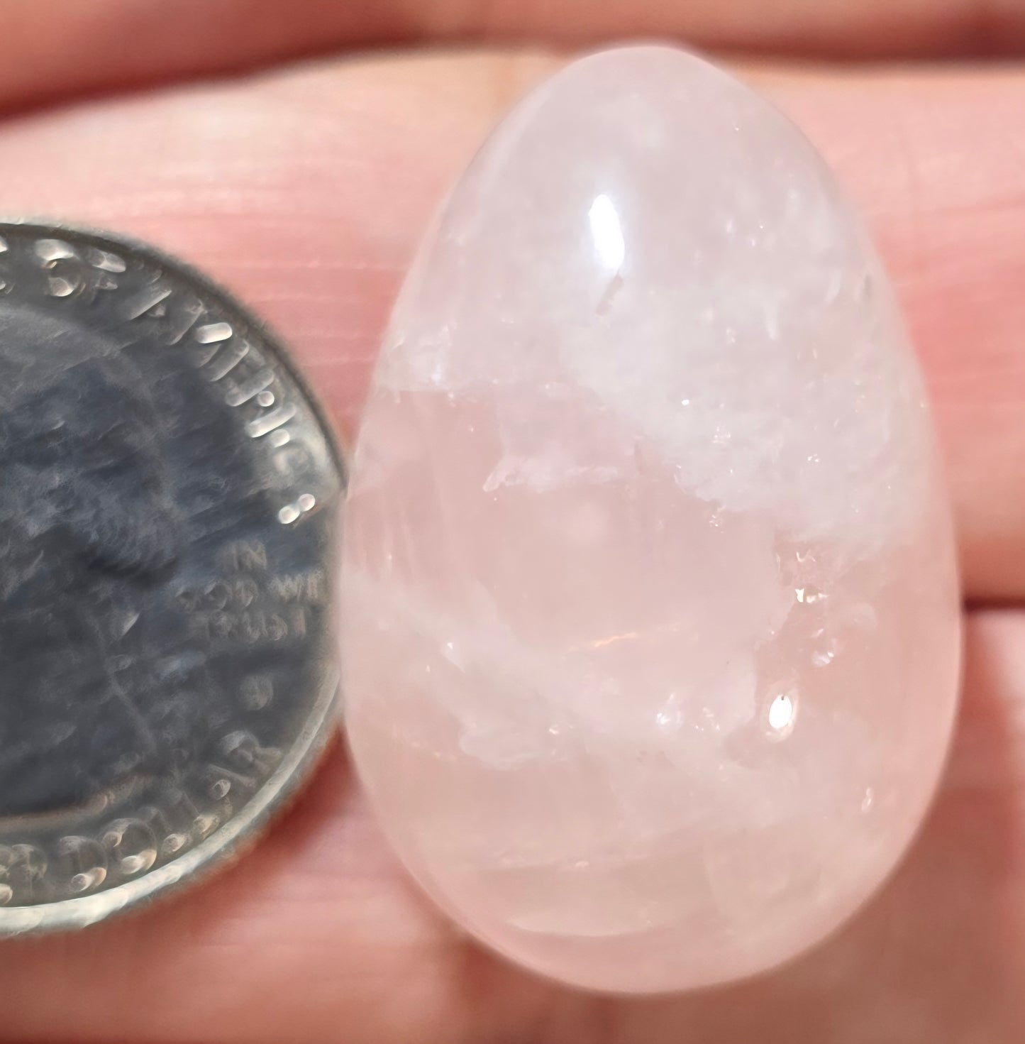 Rose Quartz Egg