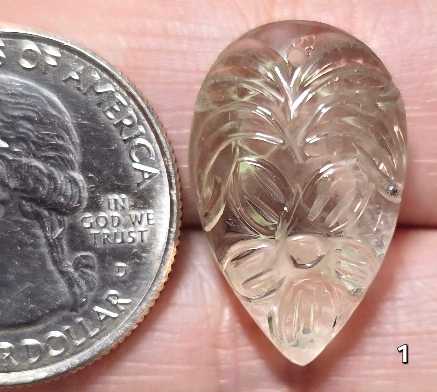 #1 Green Amethyst Flower