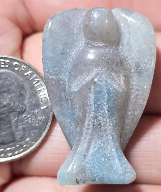 Trolleite Healing Angel Carving