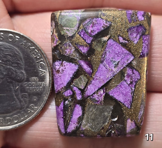 #11 Copper Stichtite Mosaic