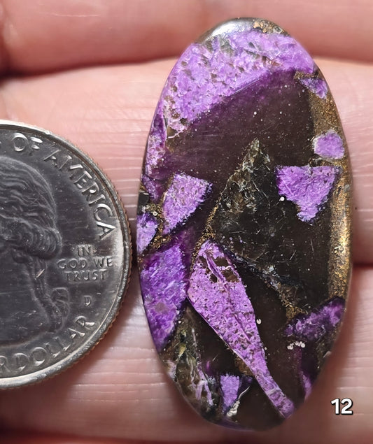 #12 Copper Stichtite Mosaic
