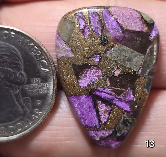 #13 Copper Stichtite Mosaic