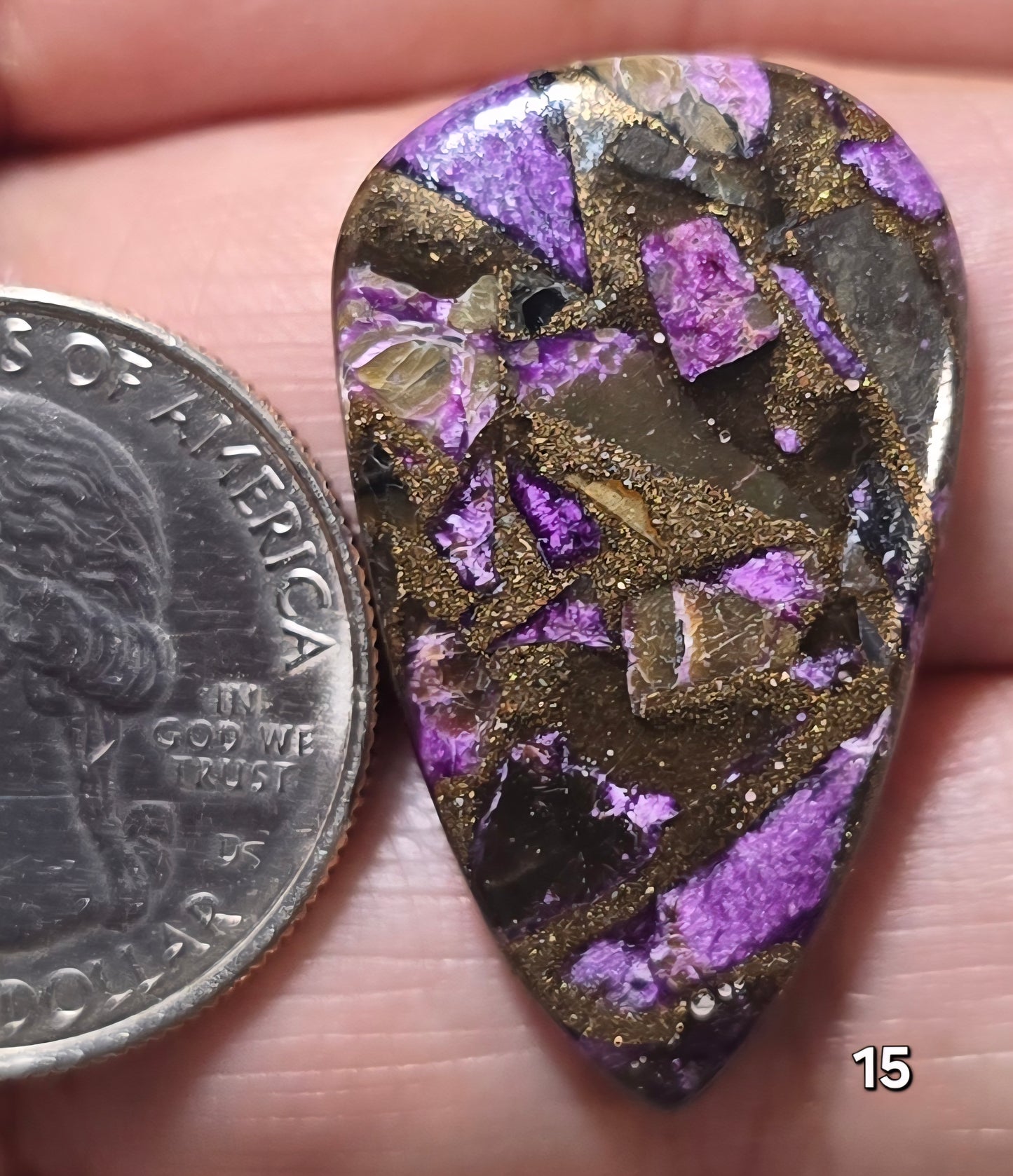 #15 Copper Stichtite Mosaic