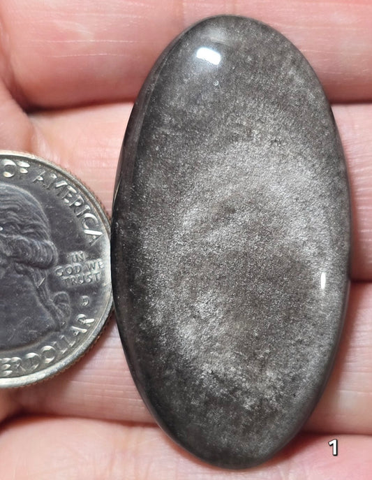 #1 Silver Sheen Obsidian