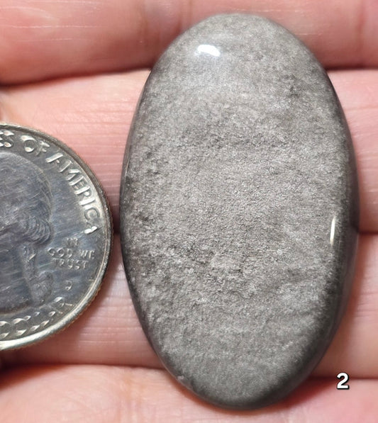 #2 Silver Sheen Obsidian