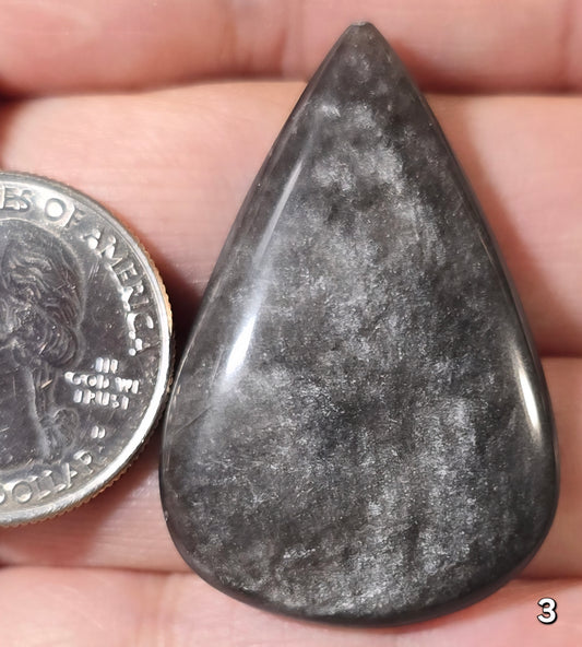 #3 Silver Sheen Obsidian