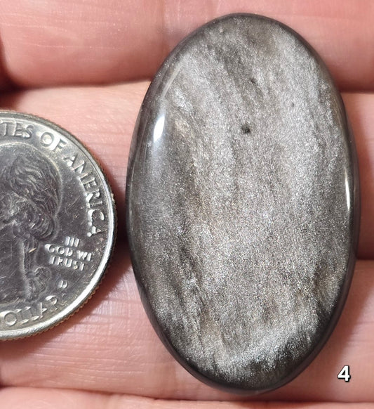 #4 Silver Sheen Obsidian