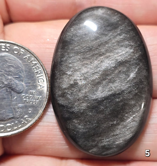 #5 Silver Sheen Obsidian