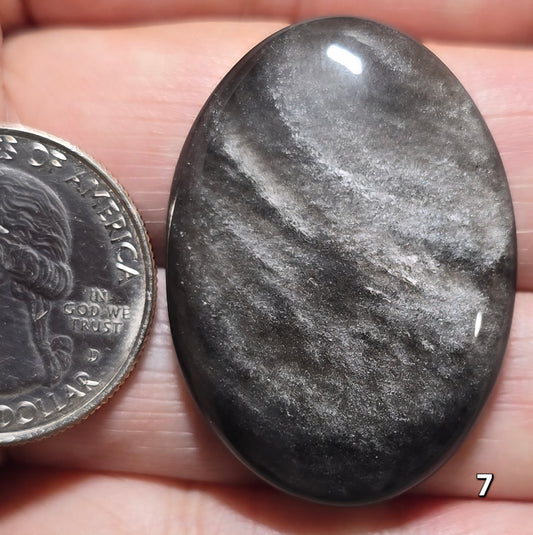 #7 Silver Sheen Obsidian