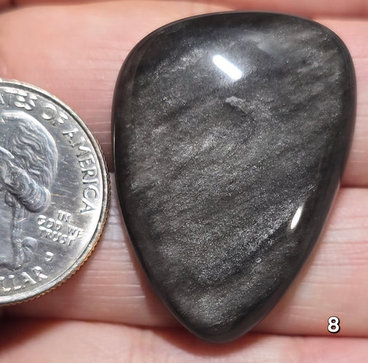 #8 Silver Sheen Obsidian