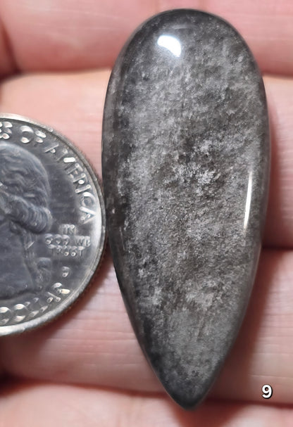 #9 Silver Sheen Obsidian