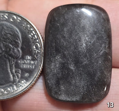 #13 Silver Sheen Obsidian