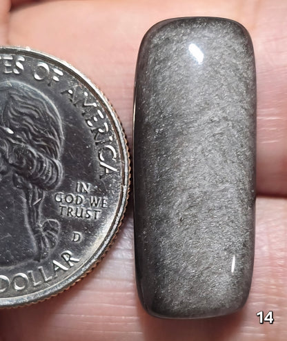 #14 Silver Sheen Obsidian