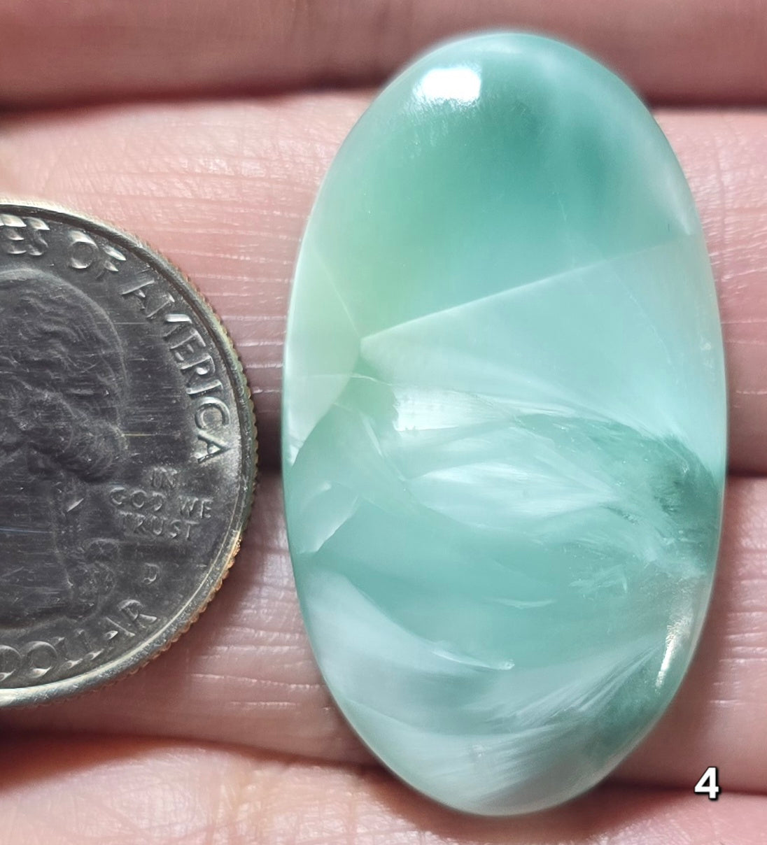 #4 Hemimorphite w/high Chatoyancy