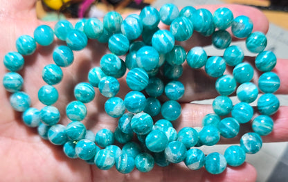 9mm Russian Amazonite Bracelets/Beads