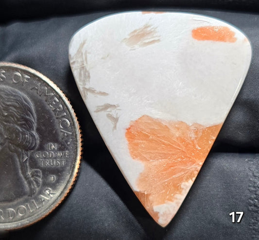 #17 Scolecite with Peach Stilbite