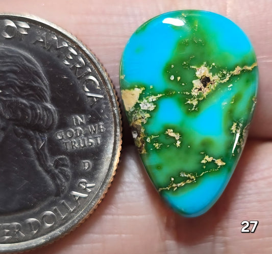 #27 Golden Hill Turquoise