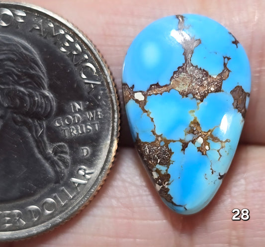 #28 Golden Hill Turquoise