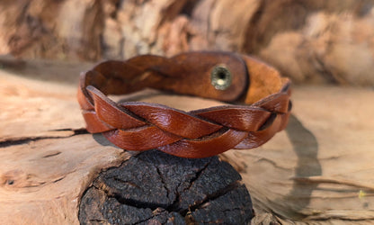 Braided Leather Bracelet