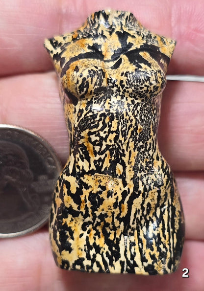 #2 Picasso Jasper Female Body Sculpture
