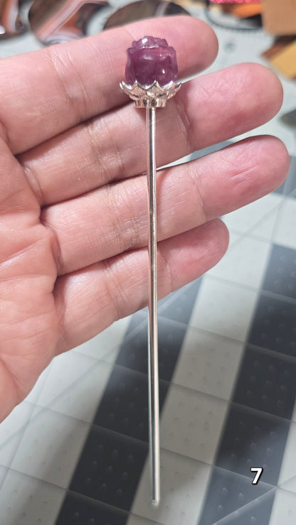 #7 Fluorite Hairpin