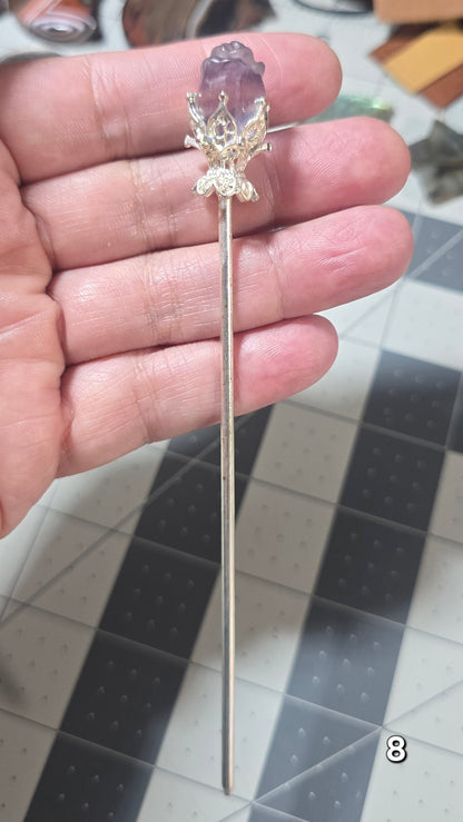 #8 Fluorite Hairpin