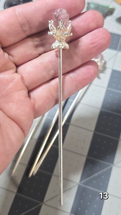 #13 Fluorite Hairpin