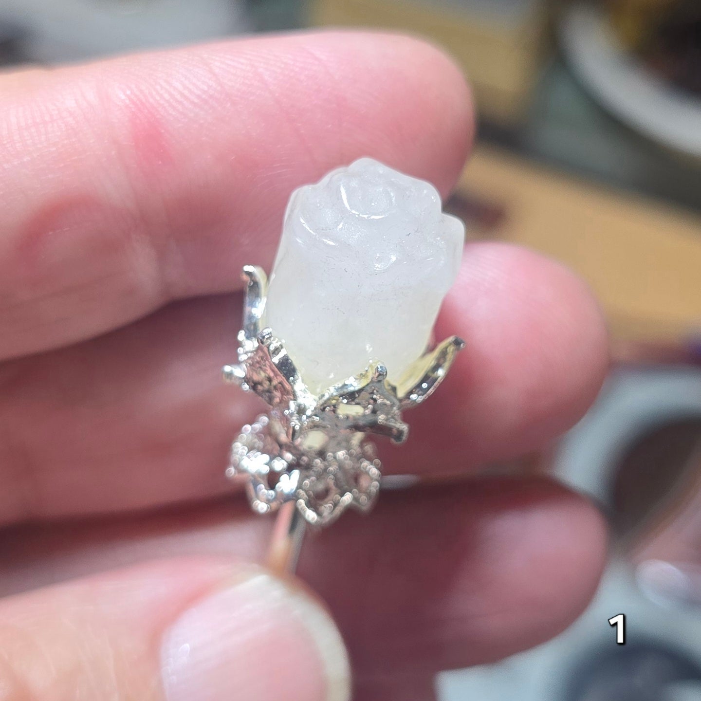 #1 Quartz Hairpin