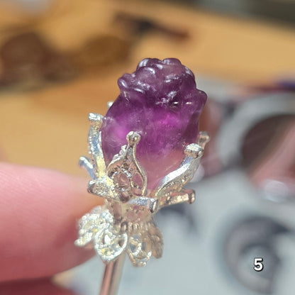 #5 Fluorite Hairpin