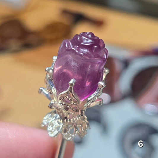 #6 Fluorite Hairpin
