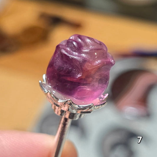 #7 Fluorite Hairpin