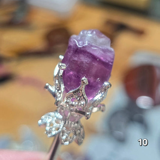 #10 Fluorite Hairpin