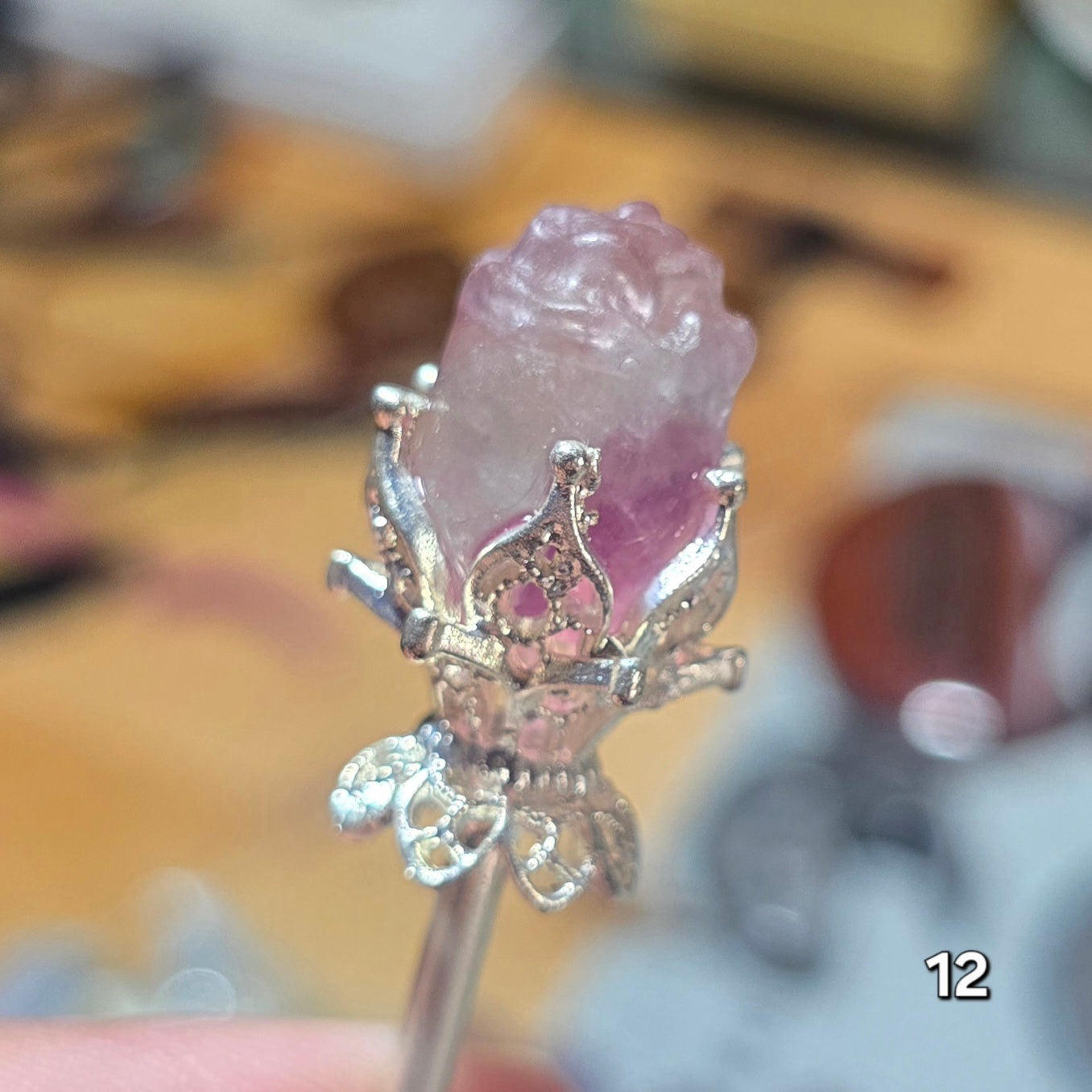 #12 Fluorite Hairpin