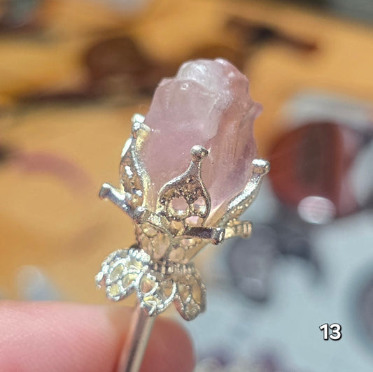 #13 Fluorite Hairpin