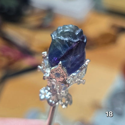 #18 Fluorite Hairpin