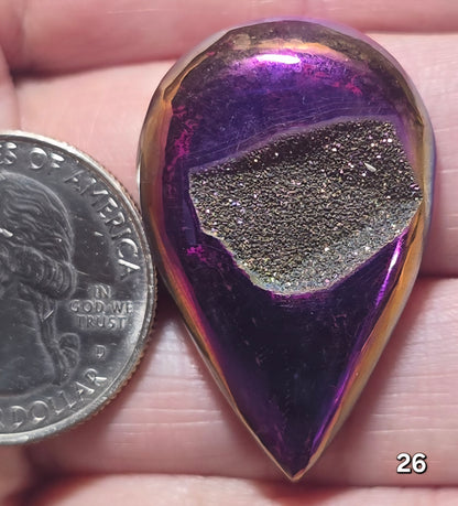 #26 Titanium Window Druzy