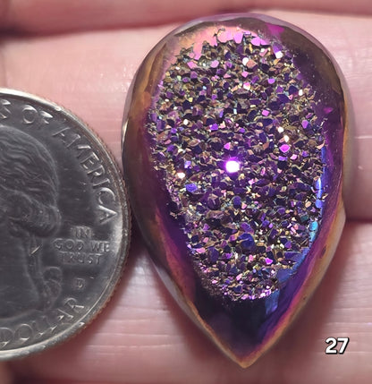 #27 Titanium Window Druzy