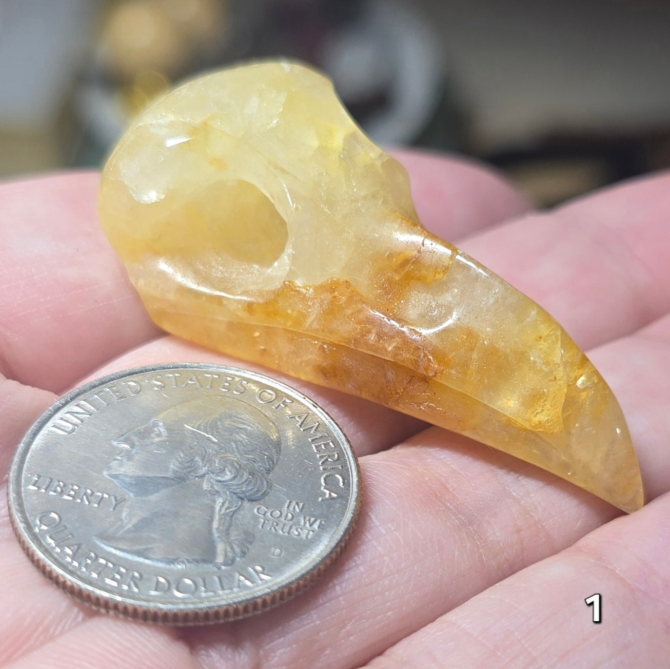 #1 Golden Healer Raven Skull