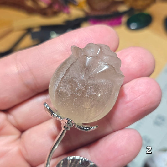 #2 Smoky Quartz Rose
