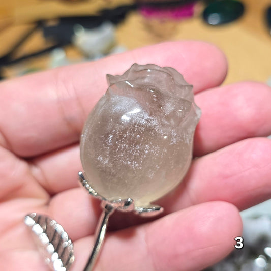 #3 Smoky Quartz Rose