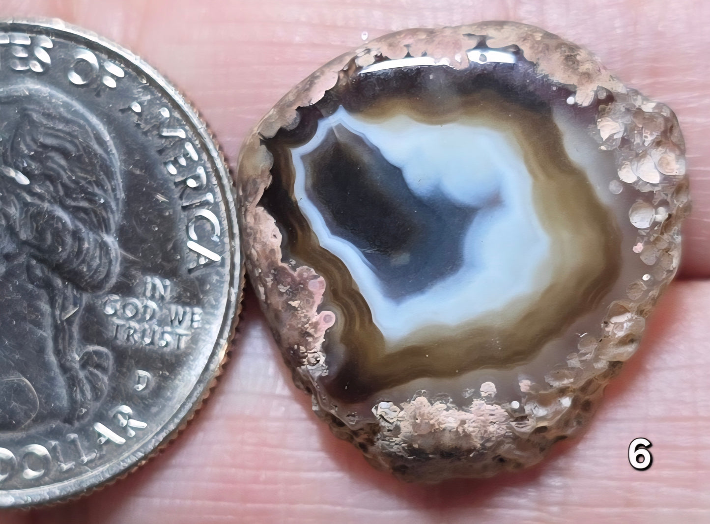 #6 Natural Agate Slice