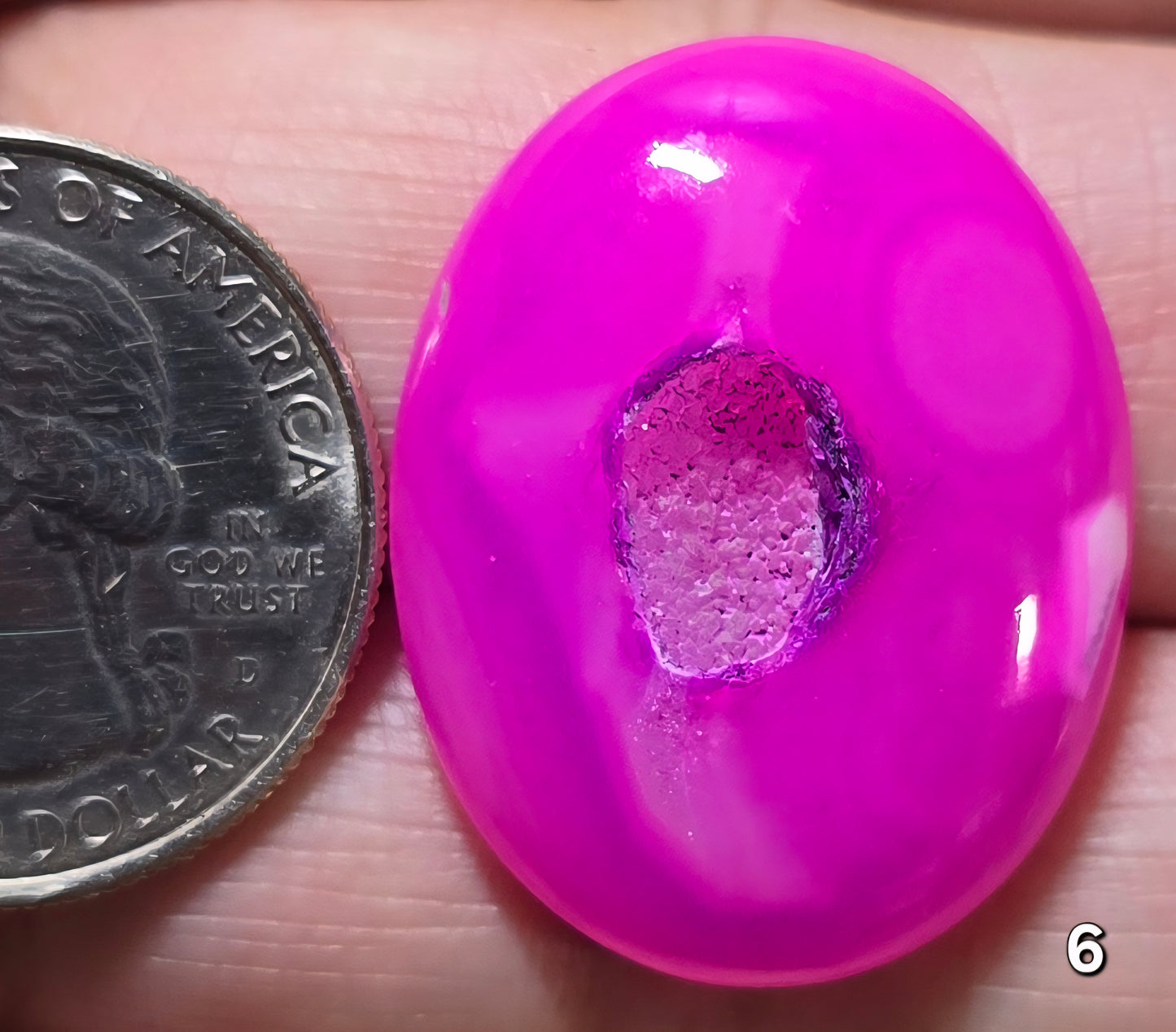 #6 Druzy Agate
