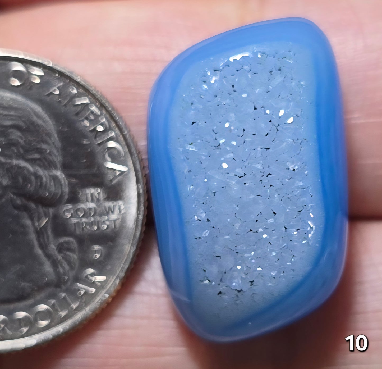 #10 Druzy Agate