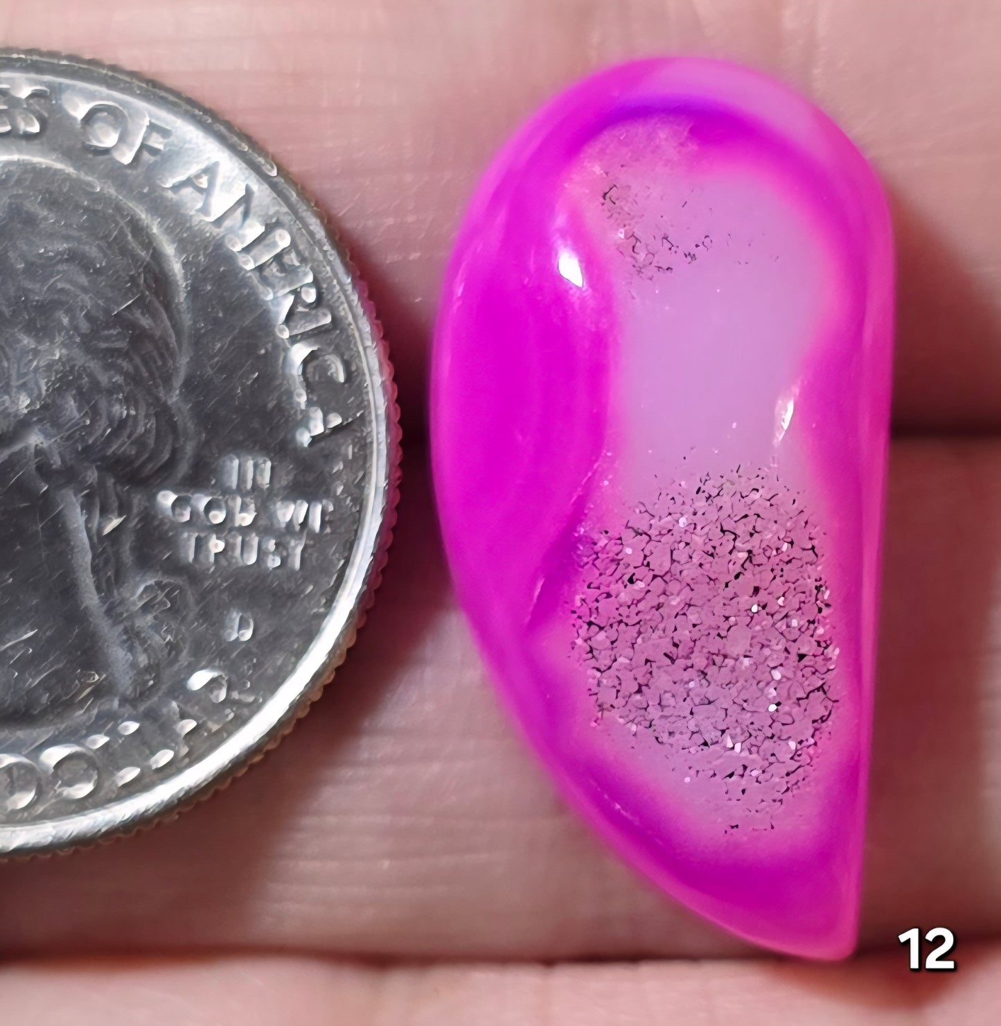 #12 Druzy Agate