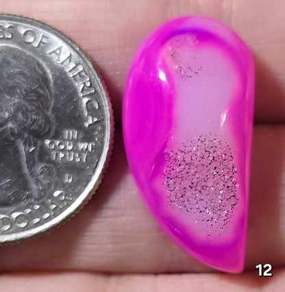 #12 Druzy Agate