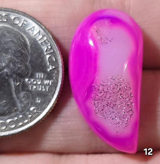#12 Druzy Agate